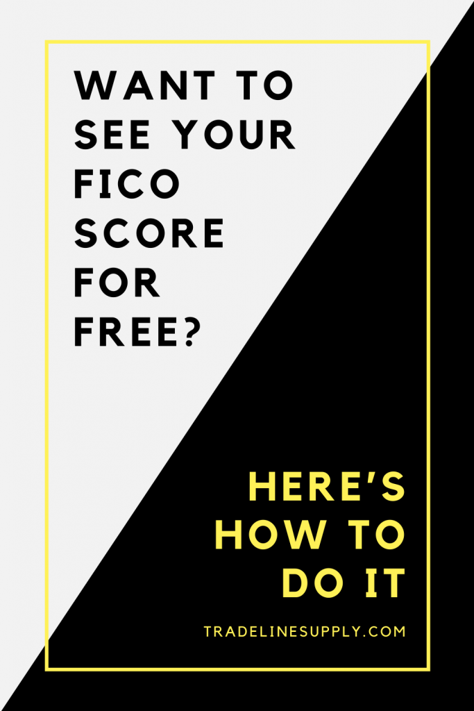 Want to See Your FICO Score for Free? Here’s How to Do It - Pinterest graphic